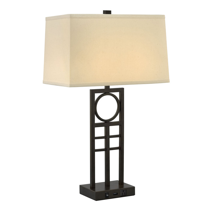 Anello Metal USB Table Lamp