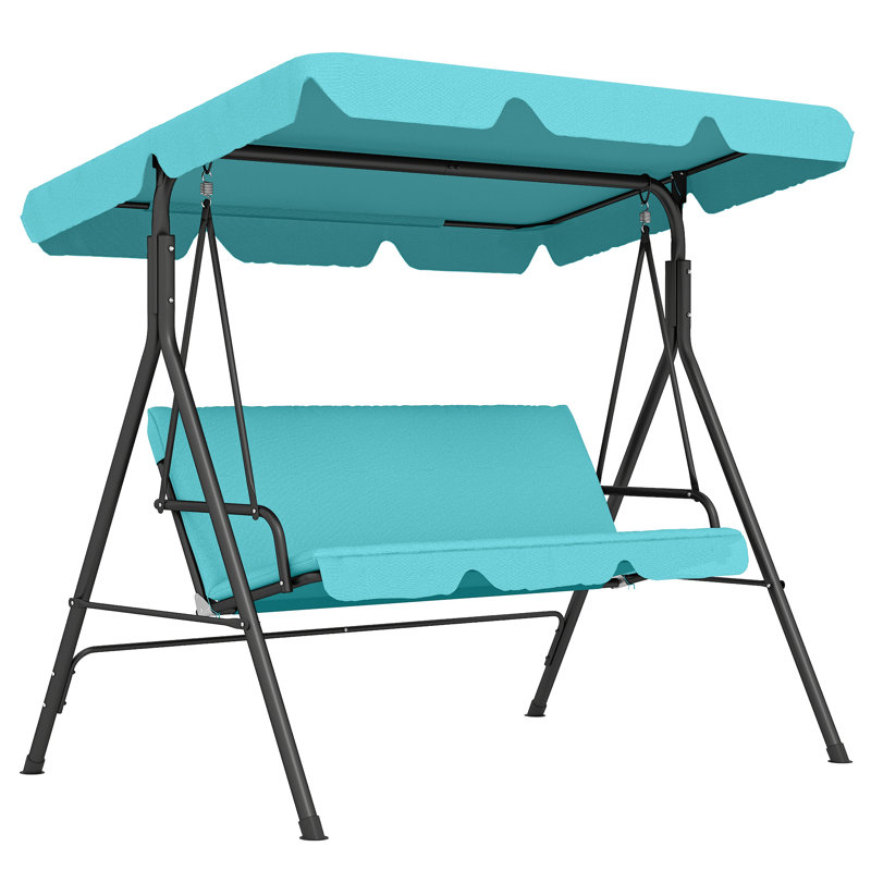 3 Person Porch Swing with Canopy