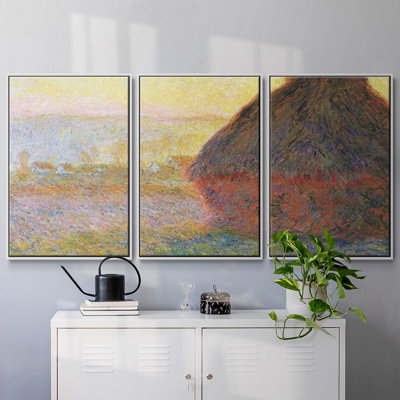 Claude Monet - Toile encadrée multi-pièces