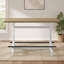 Table de bar rectangulaire en bois, hauteur 150 cm (59 pouces), avec repose-pieds-652612154