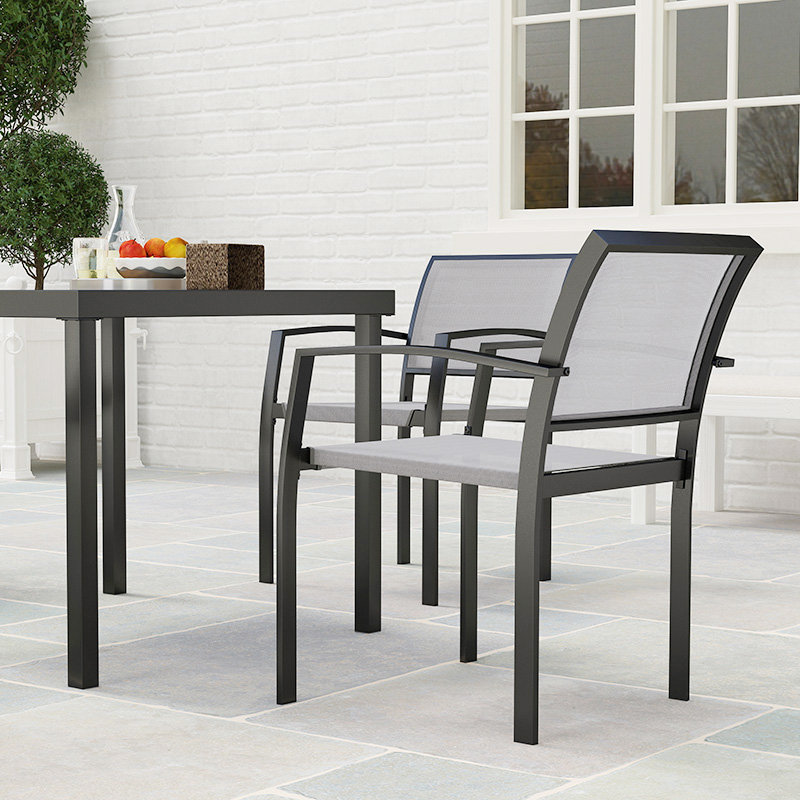 Square 5 - Piece 4 - People 87Cm L Outdoor Table Set