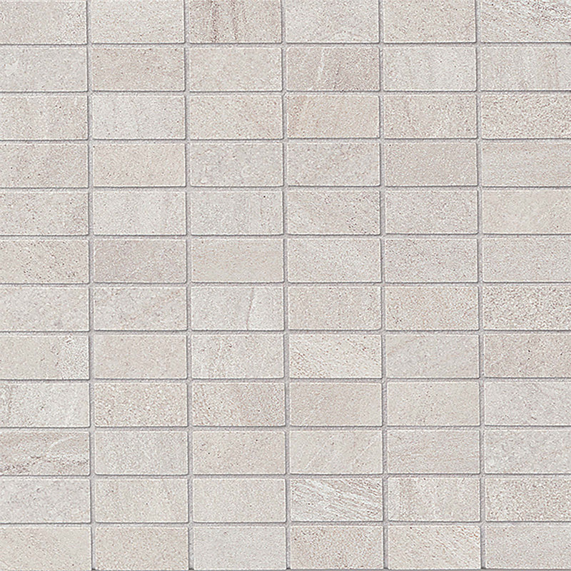 Purestone 1" x 2" Porcelain Mosaic Tile, Grigio