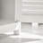 Under Sink Cabinet Vanity Unit Bathroom Cabinet with 2 Shutter Doors, White