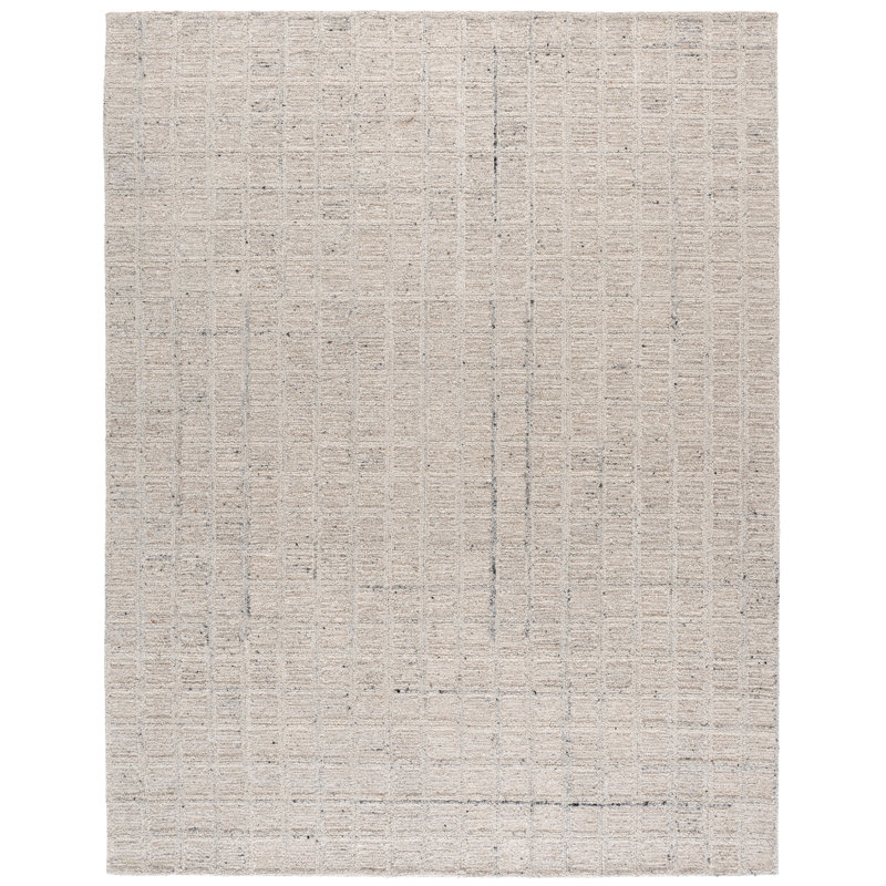 Tapis en laine touffeté à la main Pine, Rectangulaire 8 pi x 10 pi