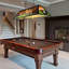 Luminaire suspendu pour table de billard à 5 lumières