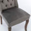 Chaise d'appoint en velours capitonné Hideaki-70579898-70579899