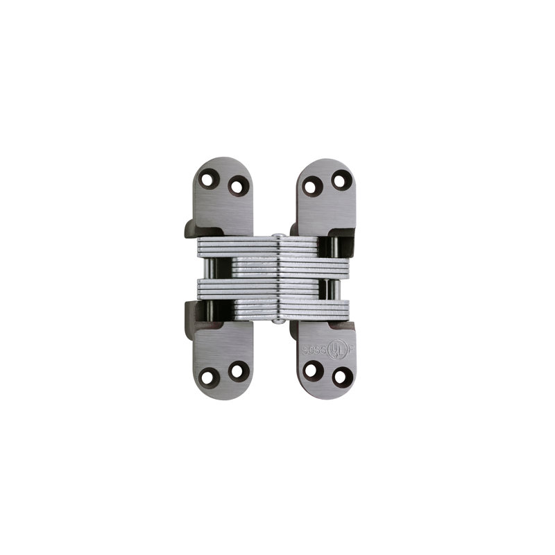 Charnière de porte simple invisible, Non plaqué