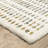 Delfine Dashed Lines Ivory/ Multi Area Rug-63912132
