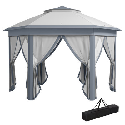 Loami 4m x 4m Metal Pop-Up Gazebo