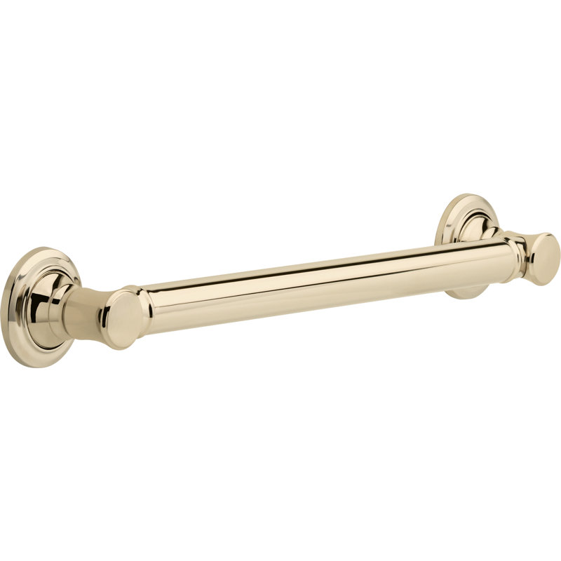 Barre d'appui 18 po Bath Safety, Nickel poli brillant