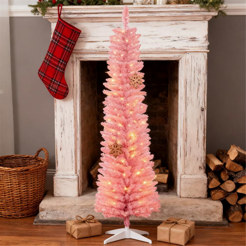 Arbre de Noël artificiel, arbre de Noël avec lumières DEL colorées