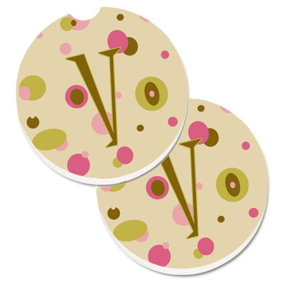 Sous-verre Initiale Monogram