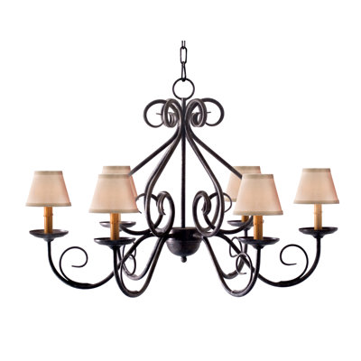 Jenna 6 - Light Chandelier