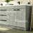Wauconda Modern 72" Double Bathroom Vanity Set