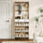 Shoe Storage Cabinet With 3 Doors 2 Drawers - Modern And Functional Large Space Adjustable Shelves Doors,-578607892