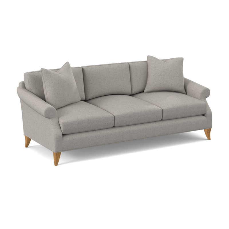 Turner Upholstered 86'' Sofa, Amber, Libby Linen