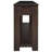Cedric Rustic Solid Wood Console Table with Storage Drawers and Bottom Display Shelf for Entryways or Living Spaces-346391359