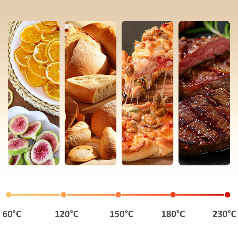 HOMCOM Toaster Oven