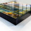 Key storage box, Opens to the right, 30x30x5, White, A picturesque panorama of mountains, lakes and forests, 