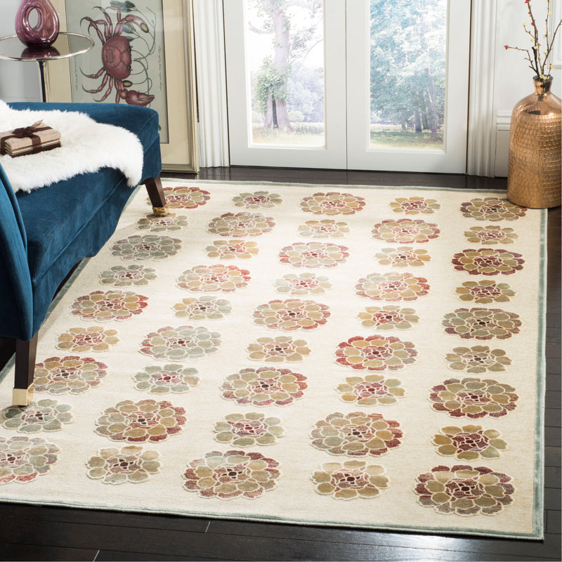 Tapis à imprimé animal Coreatha Martha Stewart, Rectangle 5 pi 1 po x 7 pi 6 po