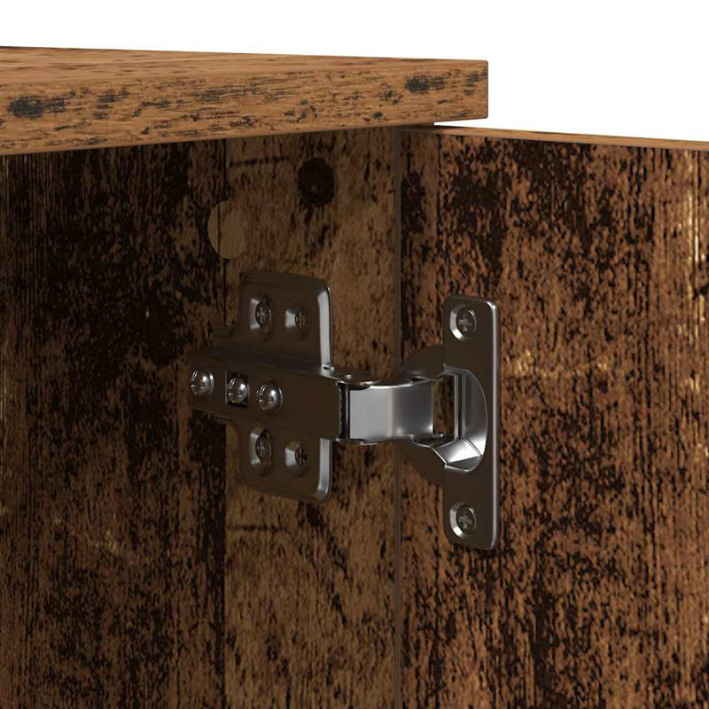 Storage Cabinet 127 X 41 X 40 Cm Engineered Wood, Old Wood