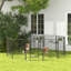 Panel Steel Pet Barrier With Door-93798969