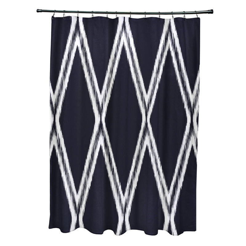 Rideau de douche simple Gate Keeper, Bleu marine
