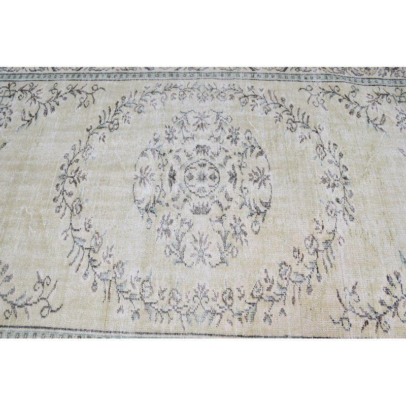 Grand tapis turc rétro de style marocain pour un salon, une salle à manger ou un décor anatolien