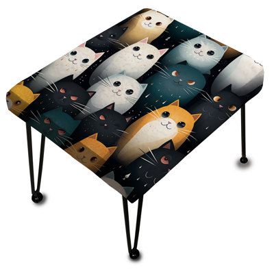 Mcgaw - Animal Print Rectangle Ottoman