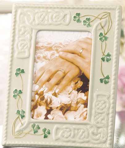 Tara Ceramic Picture Frame, 4" x 6"
