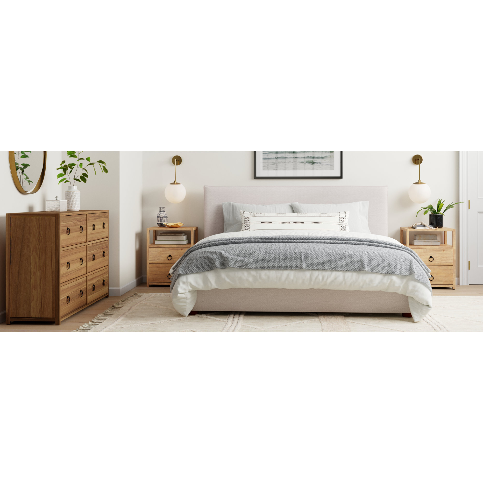 Hanna Handmade Rug, Rectangle 9'6" x 13'6"