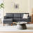 Mozell Upholstered L-Shaped Sectional Reversible-1914444607