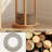 Solid Wood Rotary Coat Rack Freestanding-111179586