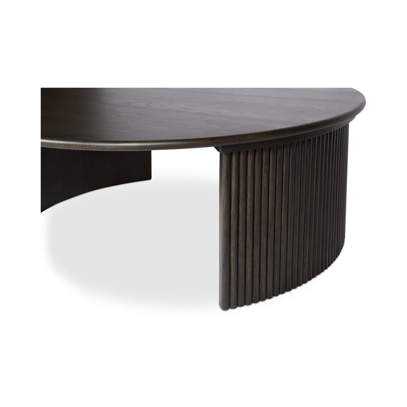 Penny Small Coffee Table Dark Brown, 15.75" H x 39" L x 39" W, Espresso