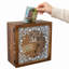 Boîte-cadre murale en bois