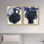 Indigo Vases Set Set by Oliver Gal-1663936916-1826241405