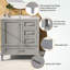 Meuble-lavabo moderne 30 po-574527031
