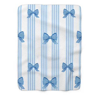 Bow Charm - 1 Piece Premium Blanket