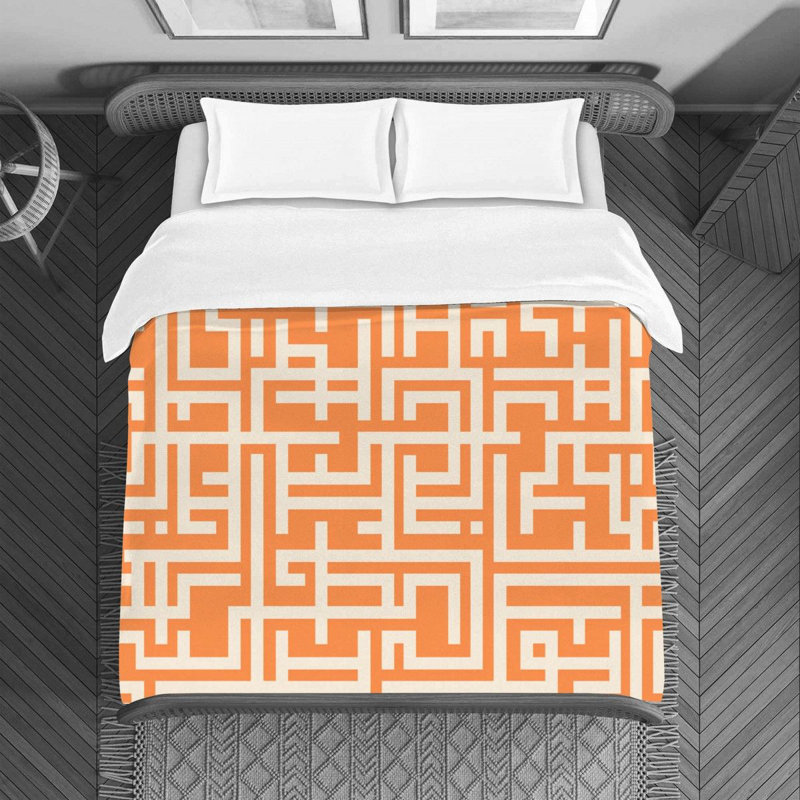 Machine Printed Duvet Cover, Twin Duvet Cover