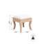 Tabouret de coiffeuse en rotin 18,5 po Rowan Rowan-482760535
