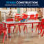 Table d'activités pour enfants en plastique réglable en hauteur Goddard-12161679