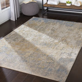 Omaha Abstract Camel Area Rug
