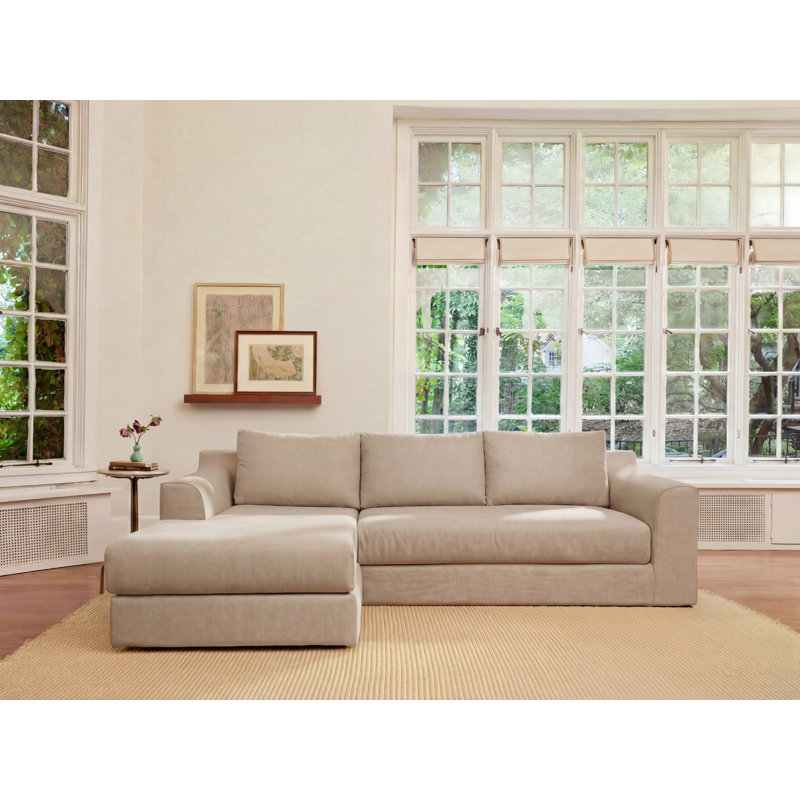 Elevate Sectional, Moon Upcycled Poly