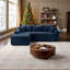 Canapé modulaire Modern Cloud avec méridienne en L, assise profonde, sans assemblage, confort moelleux-2026088456-2026088566