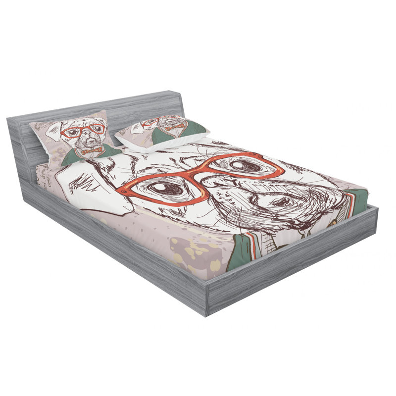 Microfiber Sheet Set, Full Sheet Set with Fitted Sheet