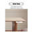 6 - Person Beige+Nut-brown Rectangular Solid Wood Sintered Stone Tabletop Dining Table Set