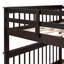 Lit superposé double au-dessus de double avec lit gigogne simple, escalier de rangement pour la chambre à coucher, dortoir - escalier