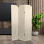 6 Ft. Classic Arch Velvet Room Divider Blue 3 Panel-327438964