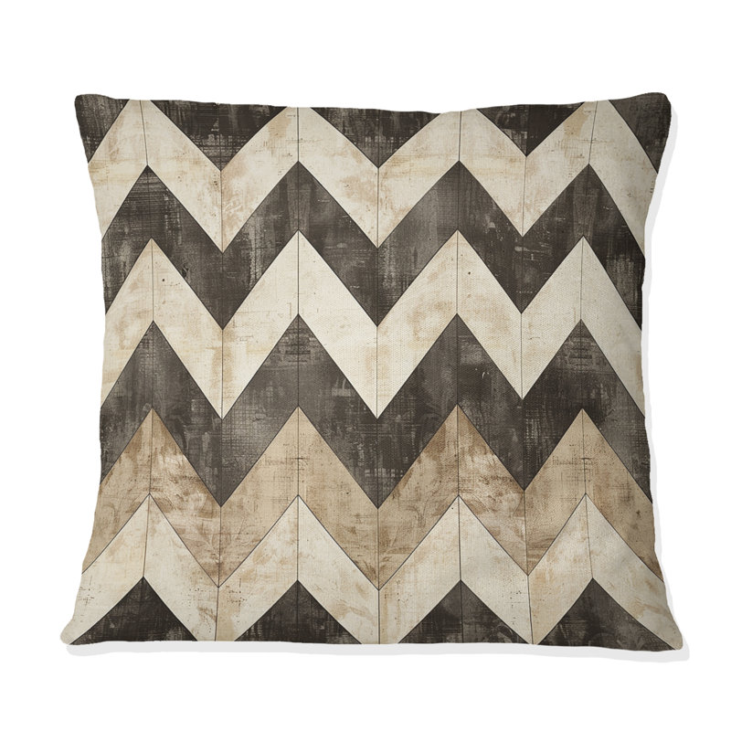 Coussin Brown, H 18 po x l 18 po