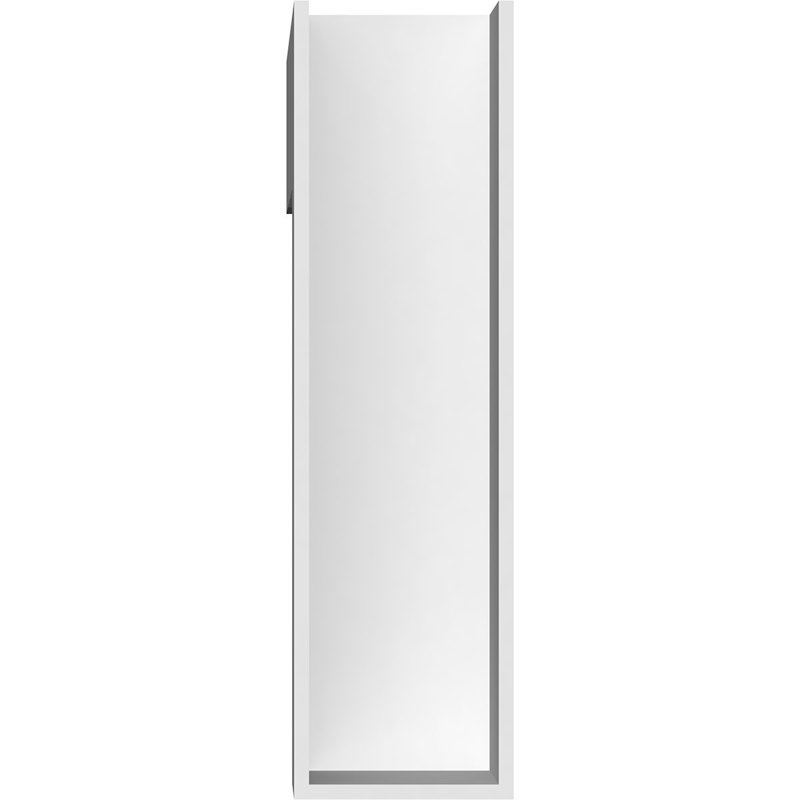Support standard en PVC de qualité architecturale avec extrémités en bloc Thorton, H 20 po x l 5 po x P 20 po